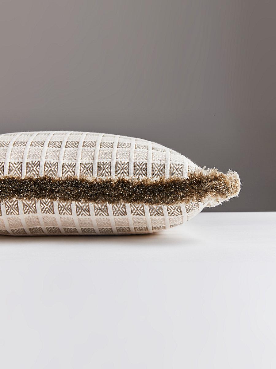 Scalamandre Fair Isle 18 X 18 - Birch Decorative Pillow