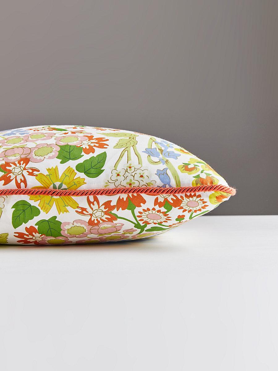 Scalamandre Nymph Floral 18 X 18 - Springtime Decorative Pillow