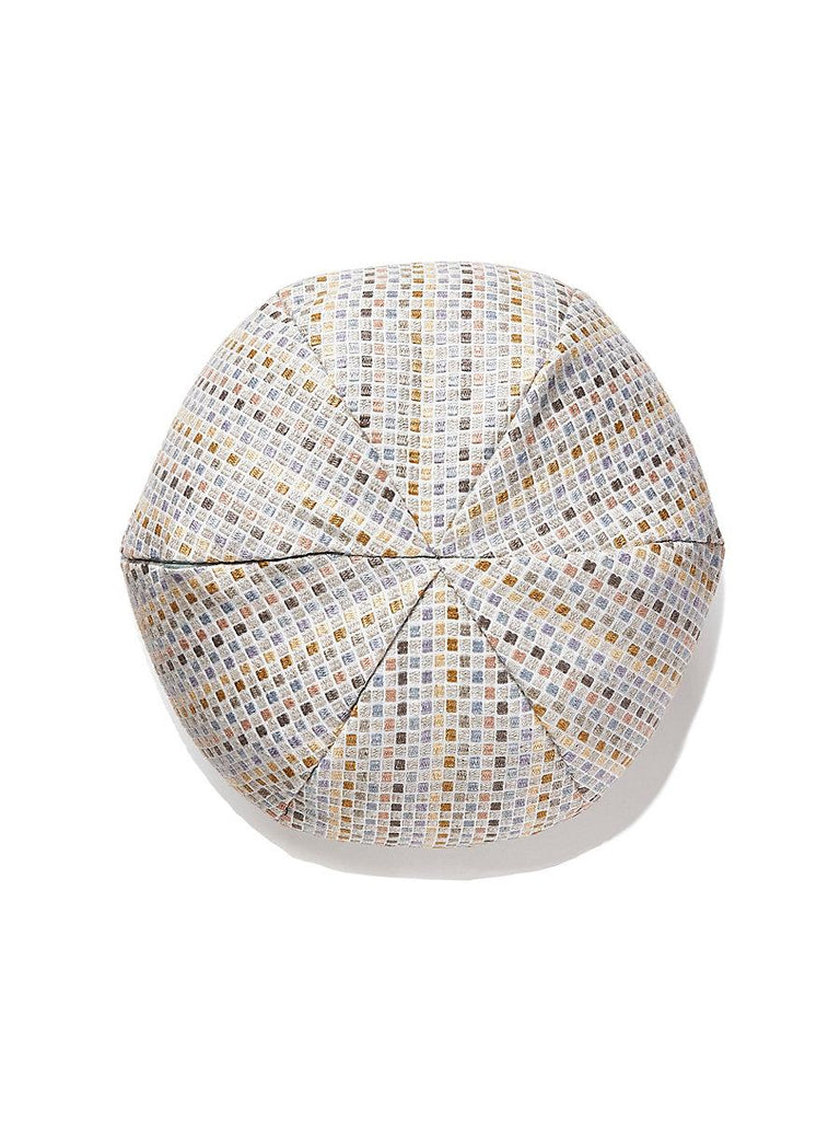 Scalamandre Odette Weave Sphere - Limestone Pillow