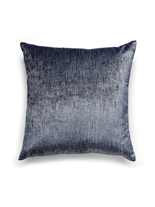 Scalamandre Supreme Velvet 22 X 22 - Ebony Decorative Pillow