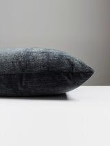 Scalamandre Supreme Velvet 22 X 22 - Ebony Decorative Pillow