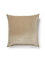 Scalamandre Strie Velvet 22 X 22 - Dove/Oatmeal Decorative Pillow