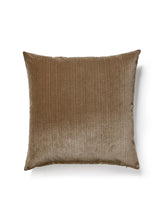 Scalamandre Strie Velvet 22 X 22 - Sable Decorative Pillow
