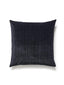 Scalamandre Strie Velvet 22 X 22 - Noir Decorative Pillow