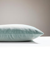 Scalamandre Strie Velvet 22 X 22 - Menthol Decorative Pillow