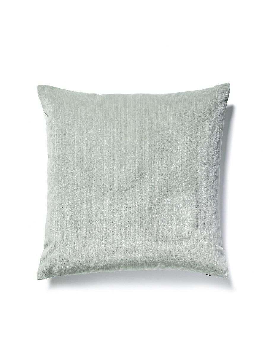 Scalamandre Strie Velvet 22 X 22 - Sage Decorative Pillow