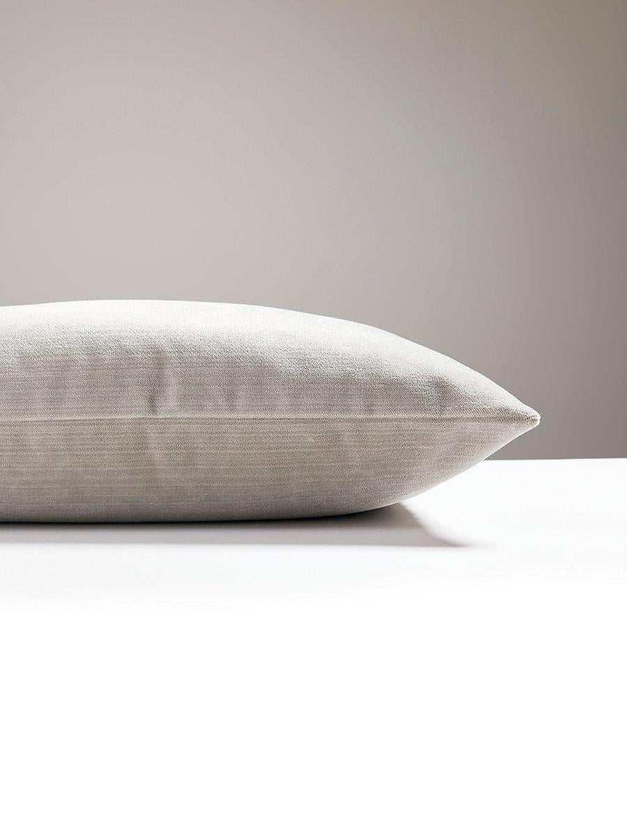 Scalamandre Strie Velvet 22 X 22 - Sage Decorative Pillow