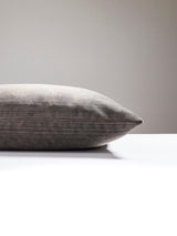 Scalamandre Strie Velvet 22 X 22 - Titanium Decorative Pillow