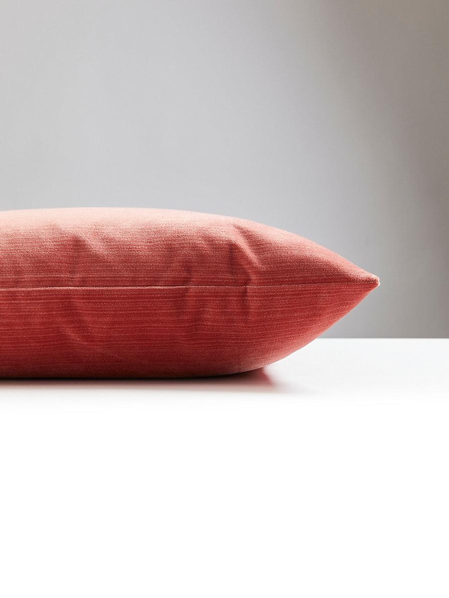 Scalamandre Strie Velvet 22 X 22 - Hibiscus Decorative Pillow