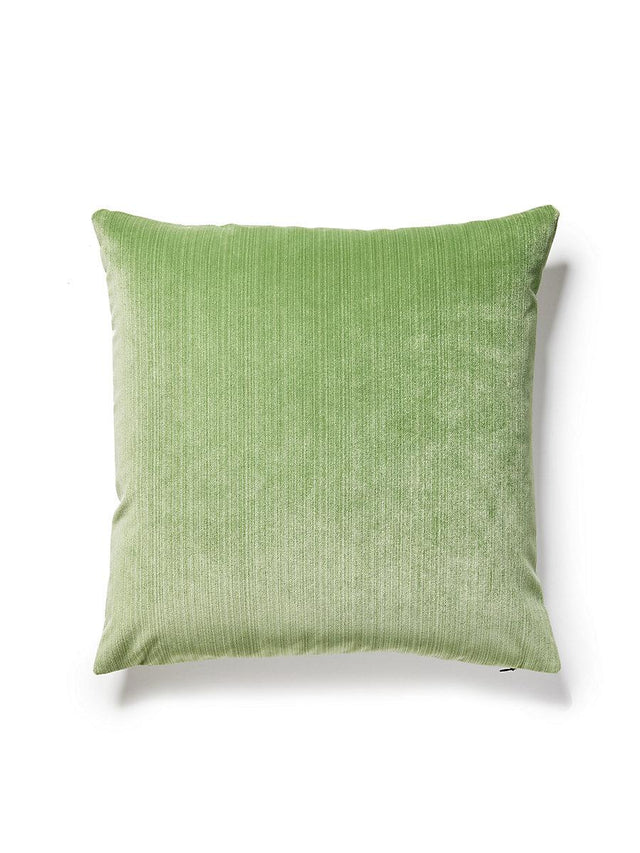 Scalamandre Strie Velvet 22 X 22 - Kelly Decorative Pillow