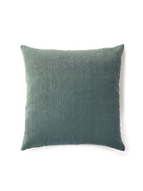 Scalamandre Strie Velvet 22 X 22 - Mineral Decorative Pillow