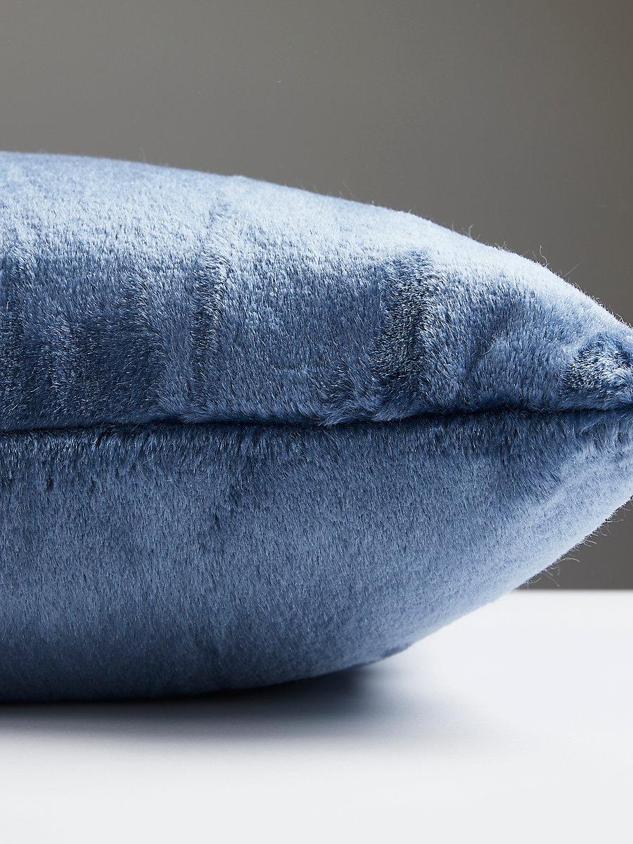 Scalamandre Polar Bear 22 X 22 - Blue Frost Decorative Pillow