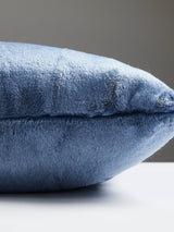 Scalamandre Polar Bear 22 X 22 - Blue Frost Decorative Pillow