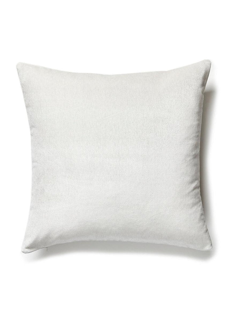 Scalamandre BAY VELVET OUTDOOR OYSTER Pillow