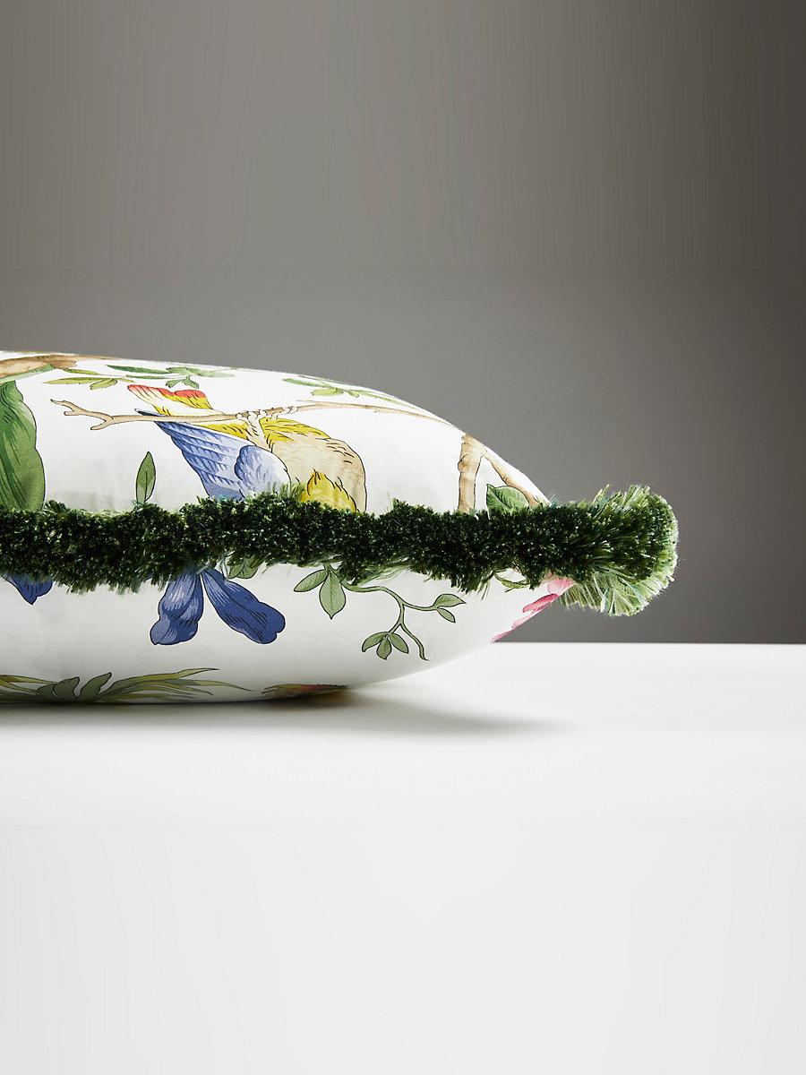 Scalamandre Belize 22 X 22 - Ivory Decorative Pillow