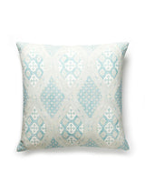 Scalamandre Farrah Print 22 X 22 - Misty Island Decorative Pillow