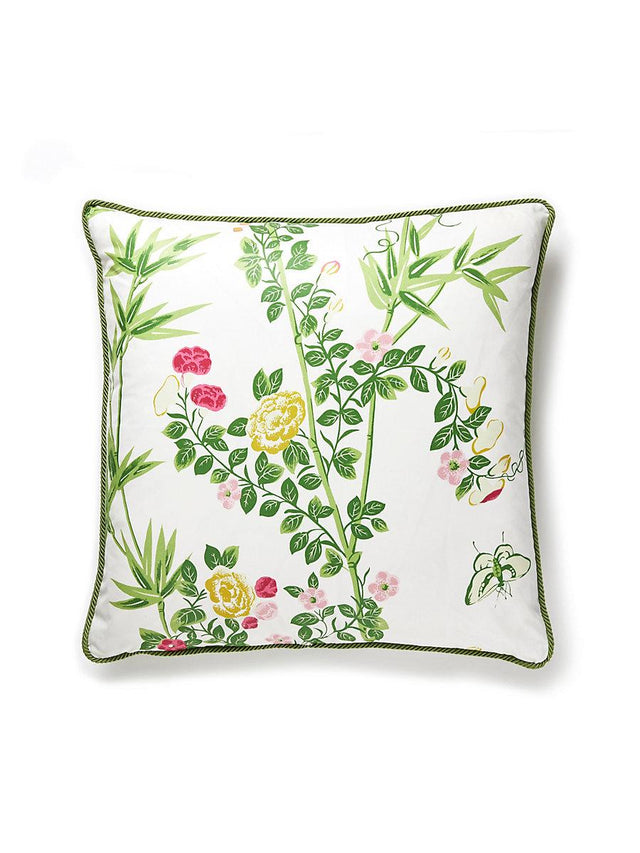 Scalamandre Jardin De Chine 22 X 22 - Spring Decorative Pillow