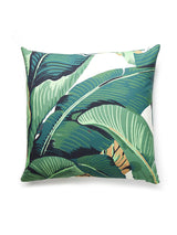 Scalamandre Hinson Palm 22 X 22 - Green Decorative Pillow