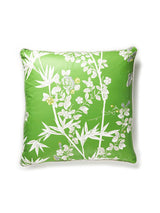 Scalamandre Jardin De Chine 22 X 22 - Jade Decorative Pillow