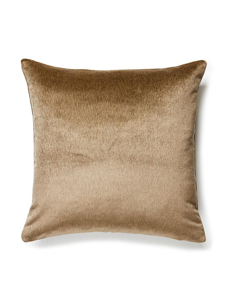 Scalamandre BAY VELVET OUTDOOR TAUPE Pillow