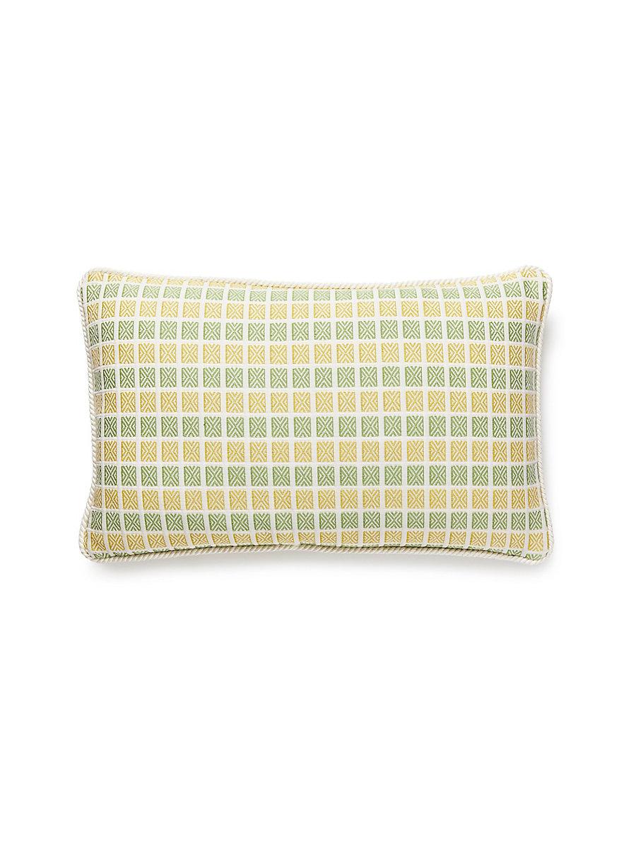Scalamandre Fair Isle 14 X 22 - Meadow Decorative Pillow