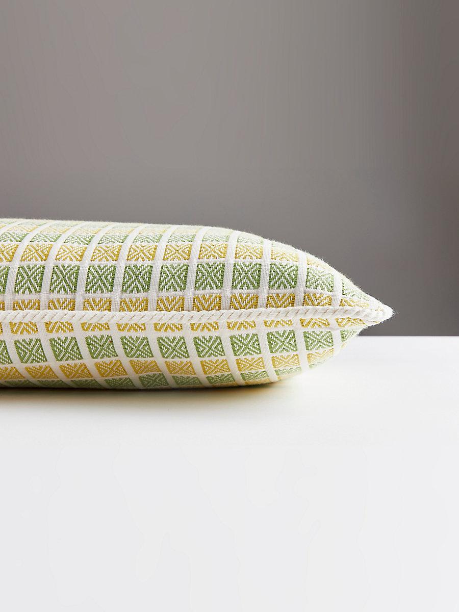 Scalamandre Fair Isle 14 X 22 - Meadow Decorative Pillow