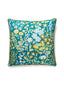 Scalamandre Nymph Floral 22 X 22 - Emerald Multi Decorative Pillow