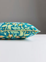 Scalamandre Nymph Floral 22 X 22 - Emerald Multi Decorative Pillow