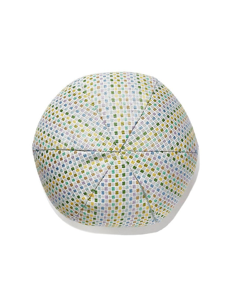 Scalamandre Odette Weave Sphere - Parakeet Pillow