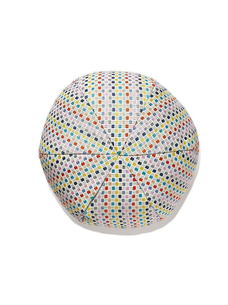 Scalamandre Odette Weave Sphere - Confetti Pillow