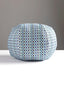 Scalamandre Odette Weave 12 Dia - Seaside Decorative Pillow