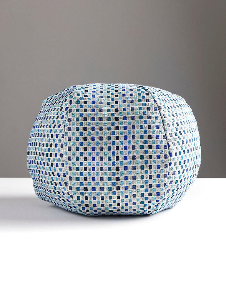 Scalamandre Odette Weave Sphere - Seaside Pillow