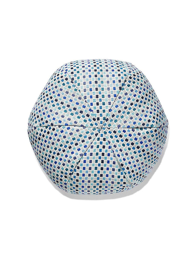 Scalamandre Odette Weave Sphere - Seaside Pillow