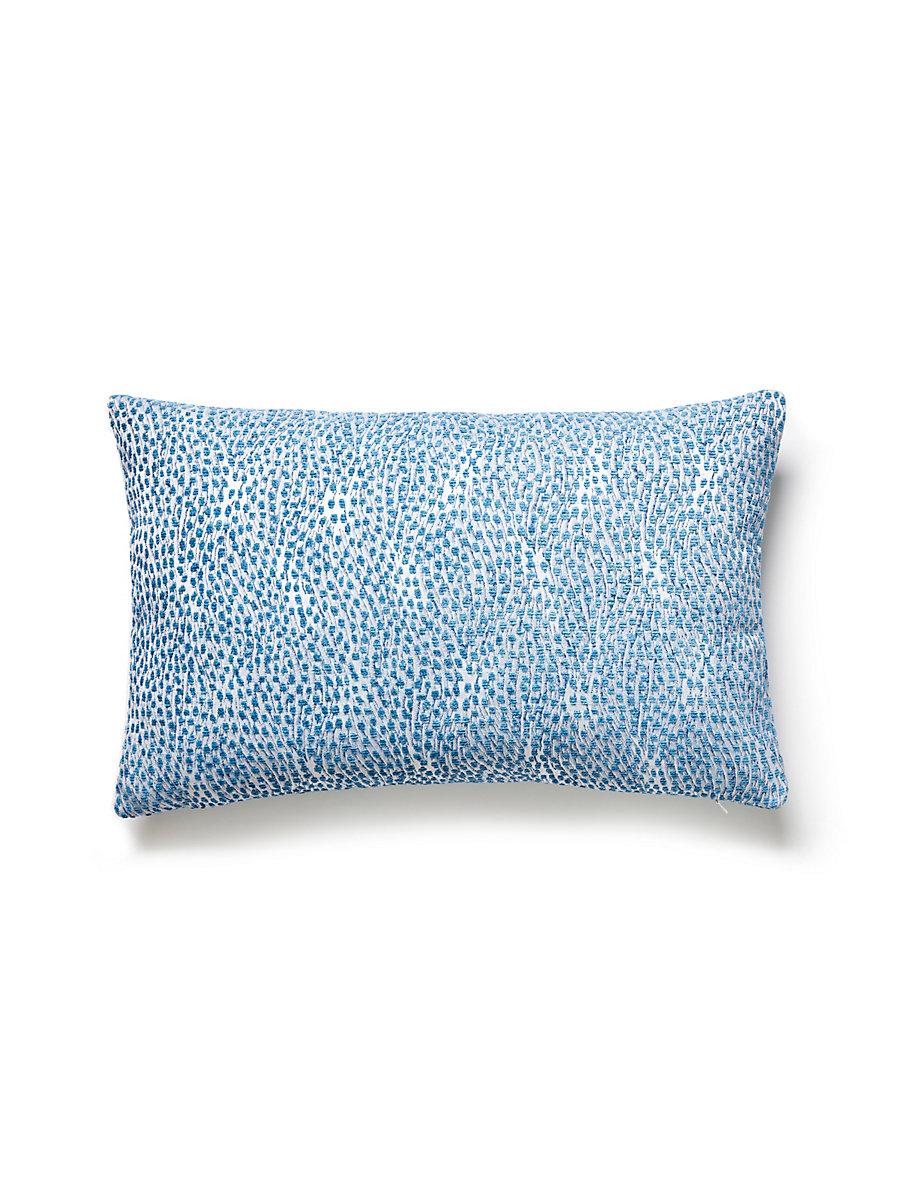 Scalamandre Flurry 14 X 22 - Ciel Decorative Pillow