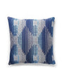 Scalamandre Tundra Blanket 22 X 22 - Ozone Blue Decorative Pillow
