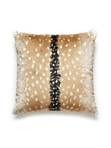 Scalamandre Antelope 22 X 22 - Fawn Decorative Pillow