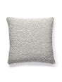 Scalamandre Mouton Boucle 22 X 22 - Silver Decorative Pillow