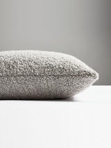 Scalamandre Mouton Boucle 22 X 22 - Silver Decorative Pillow
