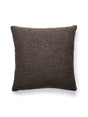 Scalamandre Mouton Boucle 22 X 22 - Ash Brown Decorative Pillow