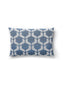Scalamandre Craquele 14 X 22 - Blue Storm Decorative Pillow
