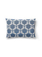 Scalamandre Craquele 14 X 22 - Blue Storm Decorative Pillow