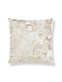 Scalamandre Siberian Tiger 22 X 22 - White Tawny Decorative Pillow