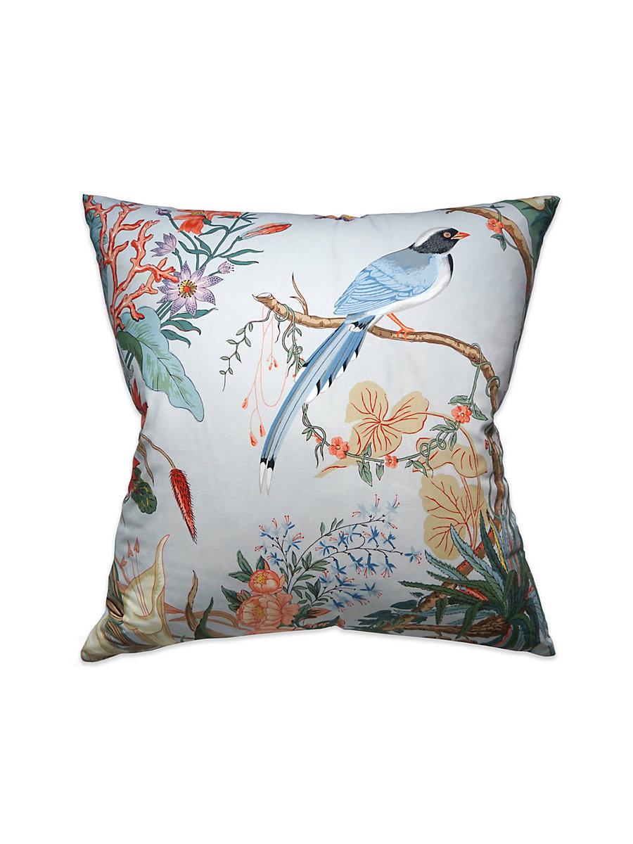 Scalamandre Cinque Terra 22 X 22 - Coral Sky Decorative Pillow