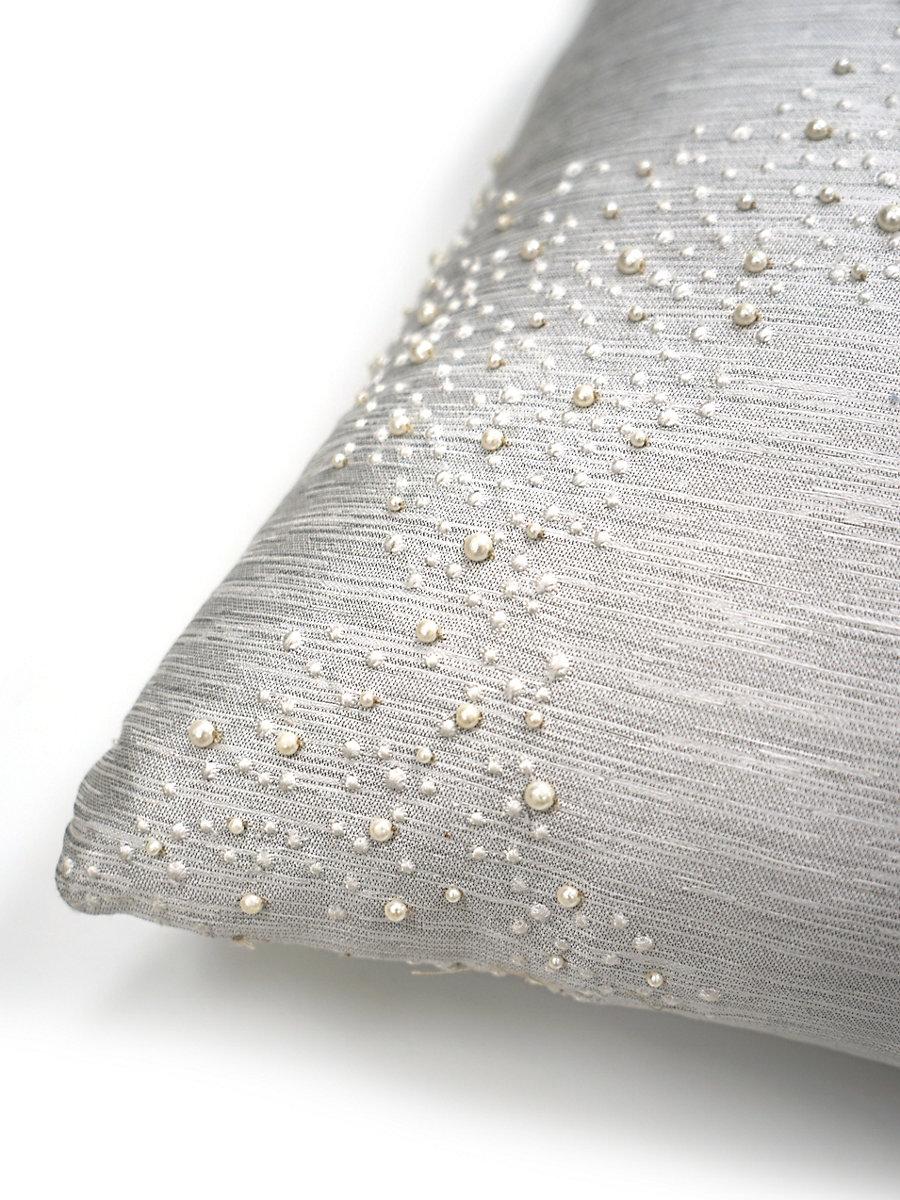 Scalamandre Pearlescence 22 X 22 - Pearl Decorative Pillow