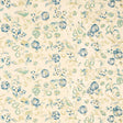 Sanderson Pear & Pomegranate China Blue Fabric