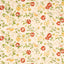 Sanderson Pear & Pomegranate Lemon/ Vermillion Fabric