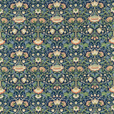 Morris & Co Lodden Indigo/Mineral Fabric