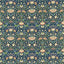 Morris & Co Lodden Indigo/Mineral Fabric