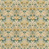 Morris & Co Lodden Manilla/Bayleaf Fabric