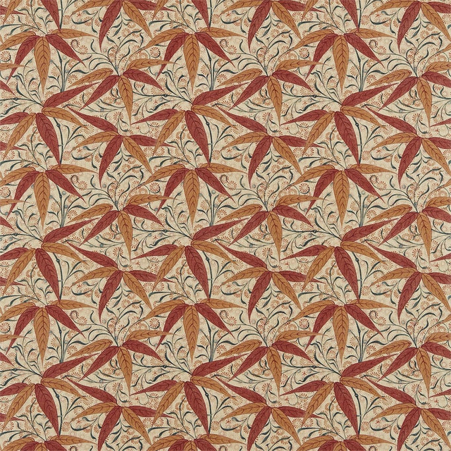 Morris & Co Bamboo Russet/Siena Fabric